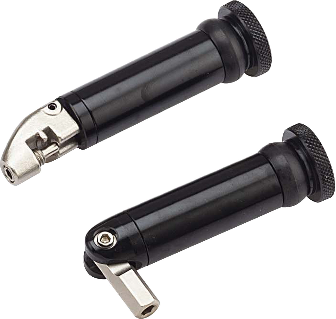 Off-set handle Barend Tools adjust & adapt a different size inside tube